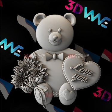 TEDDY BEAR 3d stl 3DWave.us